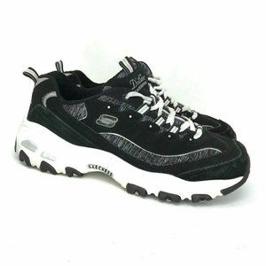 sketchers black and white